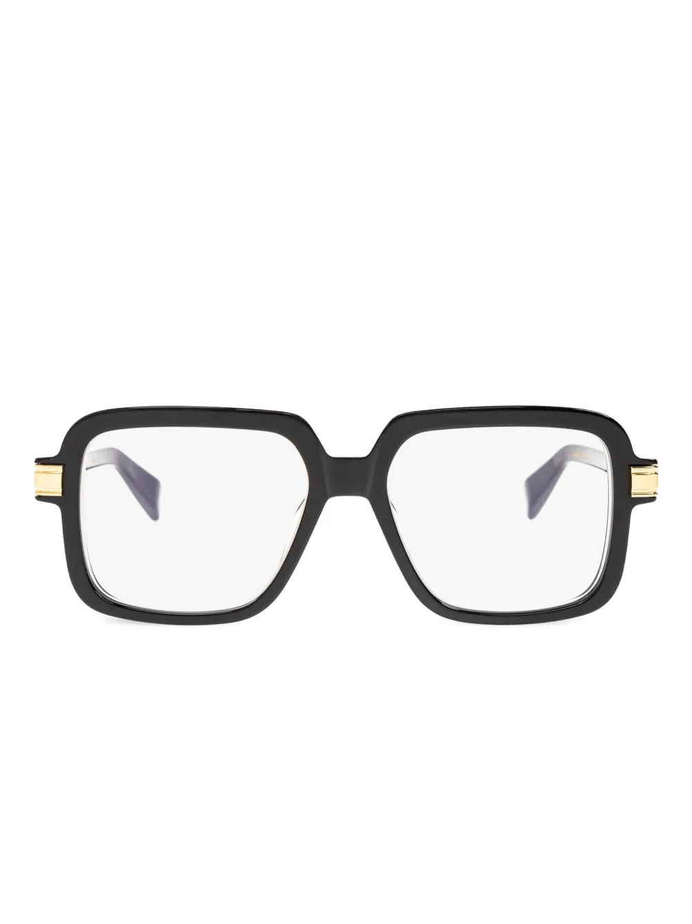 

Очки в квадратной оправе Balmain, черный