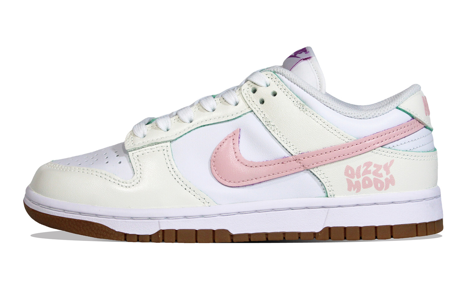 

Кроссовки для скейтбординга Dunk женские, низкие, розовый Nike, цвет Ivory