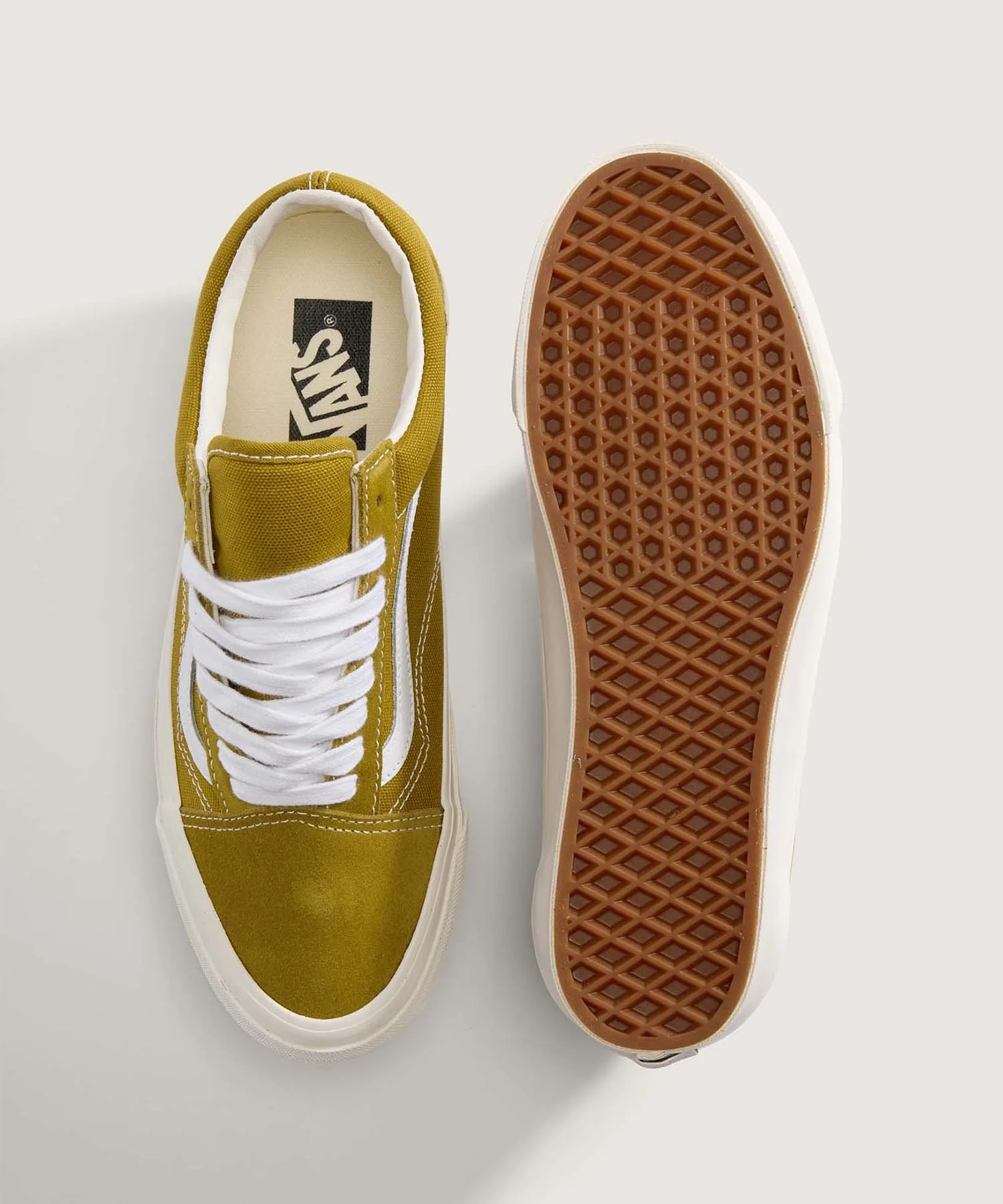 Унисекс кеды из канваса VANS Old Skool Khaki Brown — фото 3