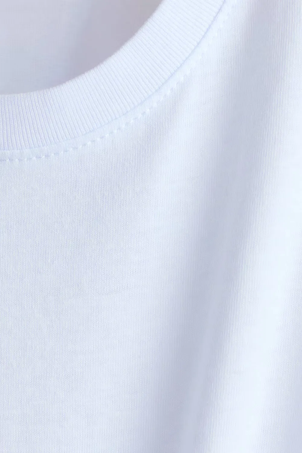 Хлопковая футболка H&M, Weiß — фото 2