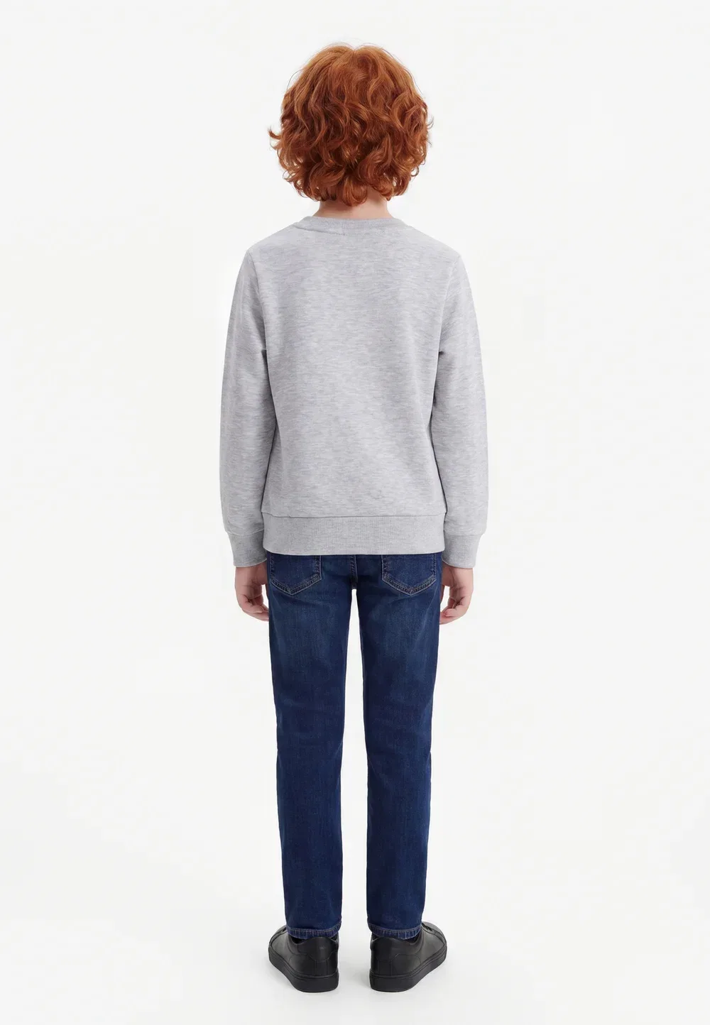 Толстовка - толстовка Boss Kidswear, Chine Grey — фото 2
