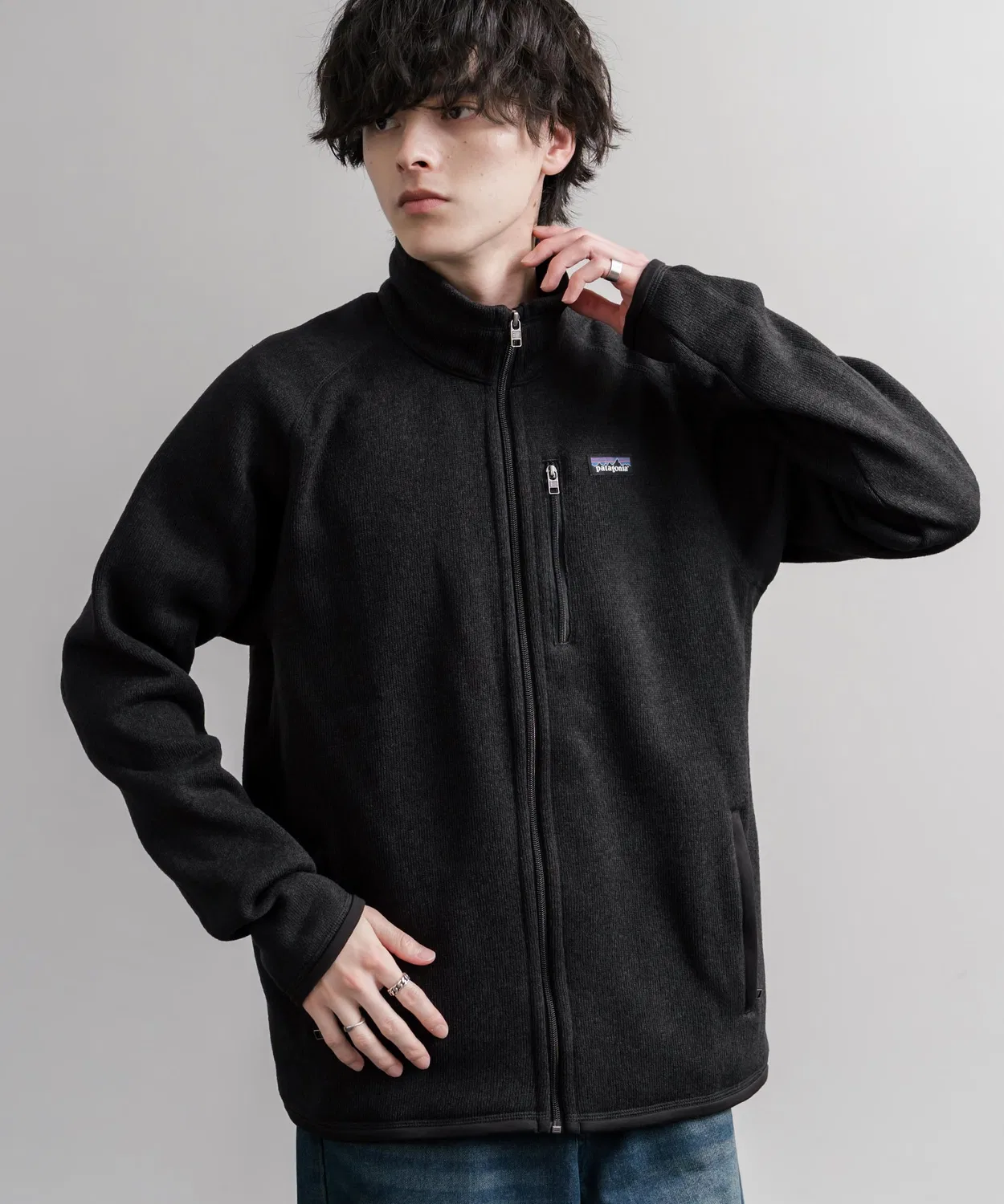 Мужская куртка-свитер Better Sweater с флисом Patagonia, Black