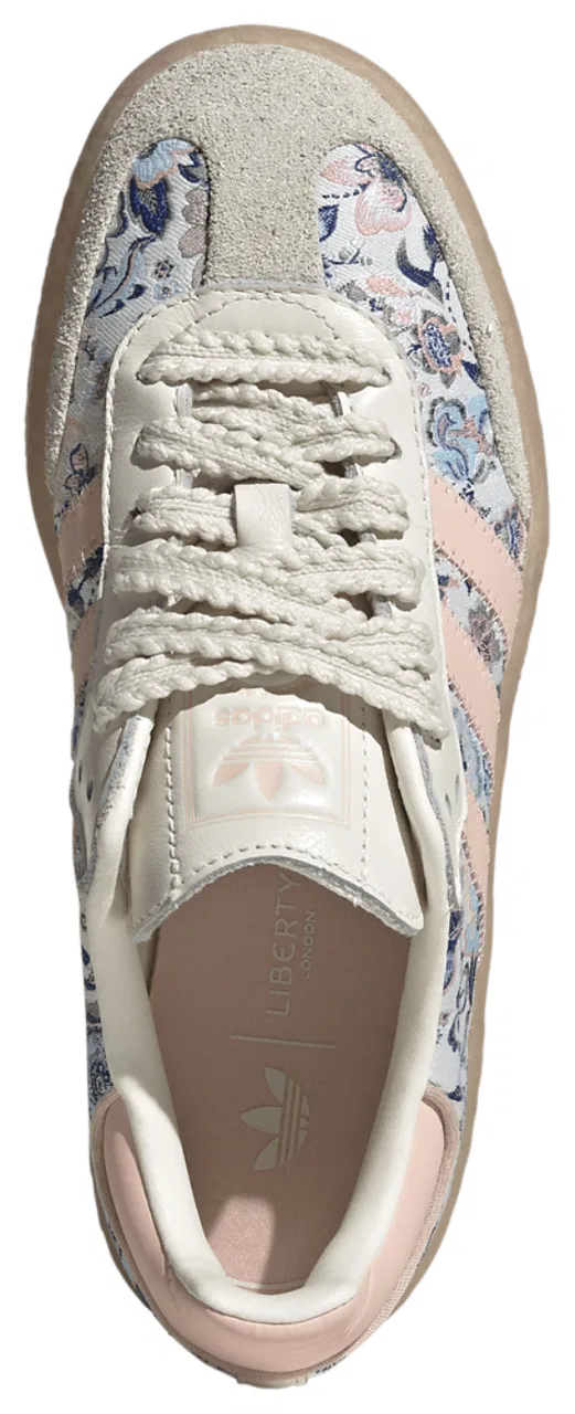 Кроссовки для мальчиков Sambae Adidas Originals x Liberty London, цвет Off White/Blush Pink — фото 4