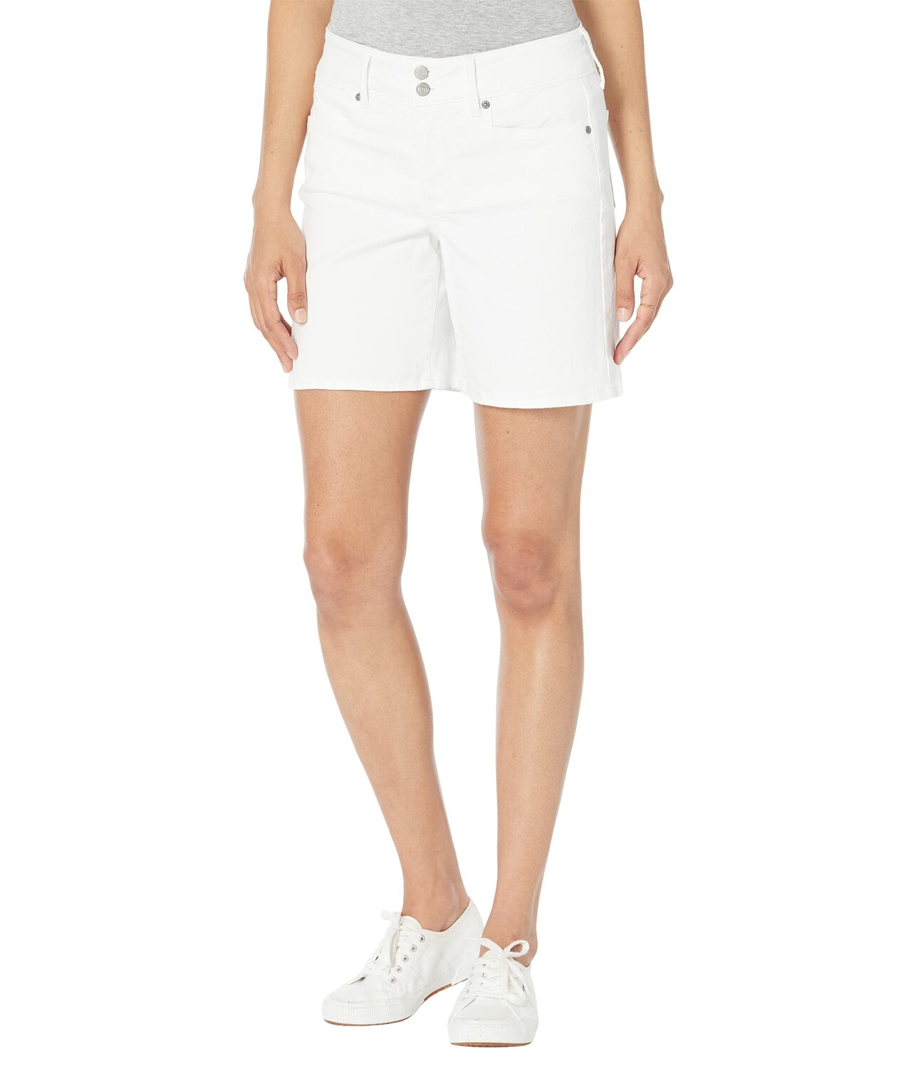

Шорты NYDJ, 7" Roxanne Shorts in Optic White