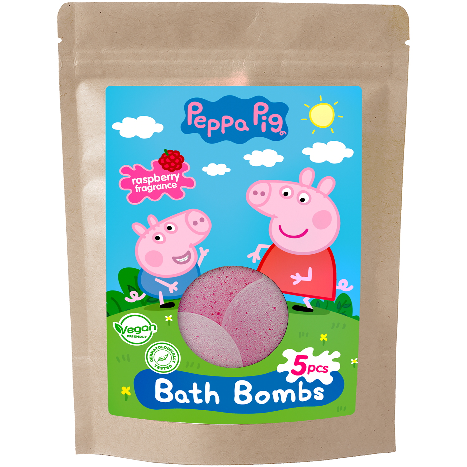 Peppa Pig жемчужная ванна для детей, 5х50 г - фото