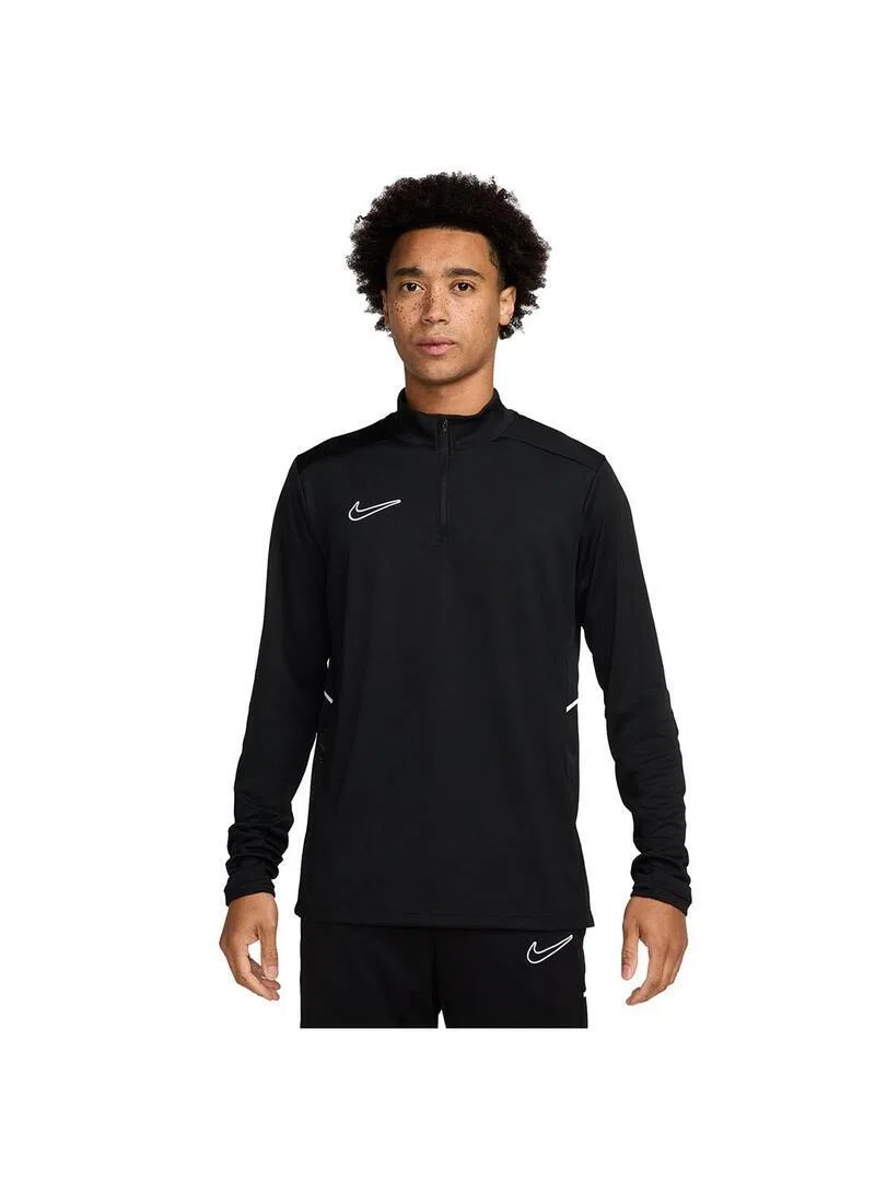 Мужской свитшот с полузамком и воротником-стойкой Nike Academy, Schwarz
