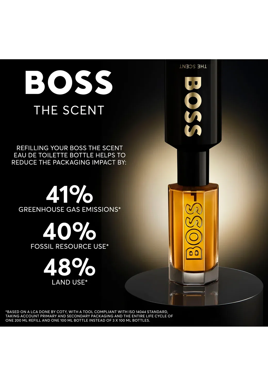 Boss the scent edt for him 200ml refill - eau de toilette Boss Fragrances, 200 мл — фото 4