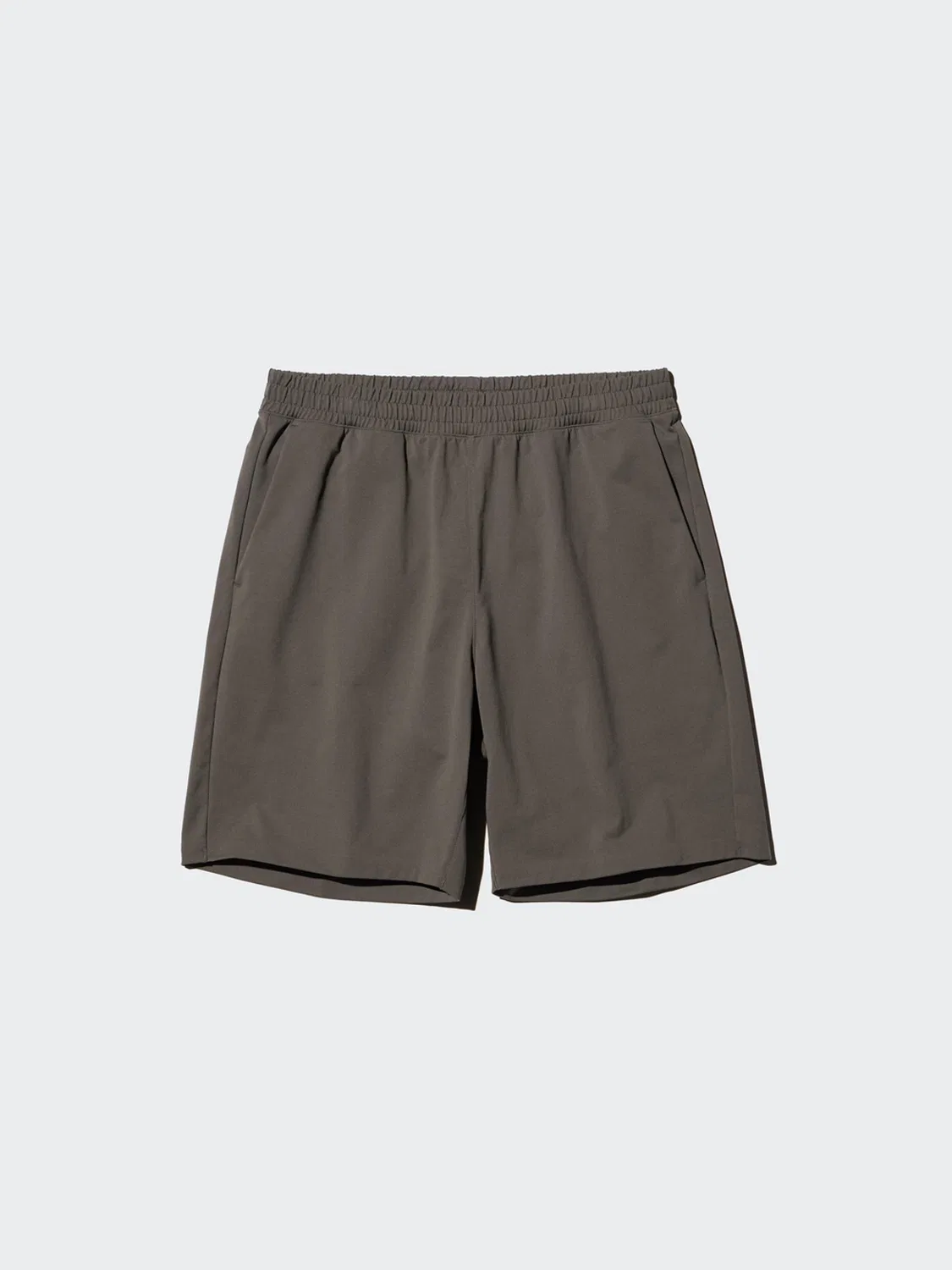 Шорты спортивные эластичные с технологией DRY-EX Uniqlo, черный — фото 3