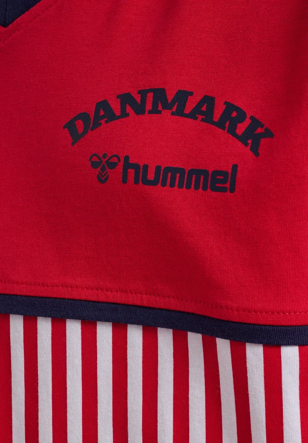 Футболка унисекс с принтом Hummel, Tango Red White — фото 3