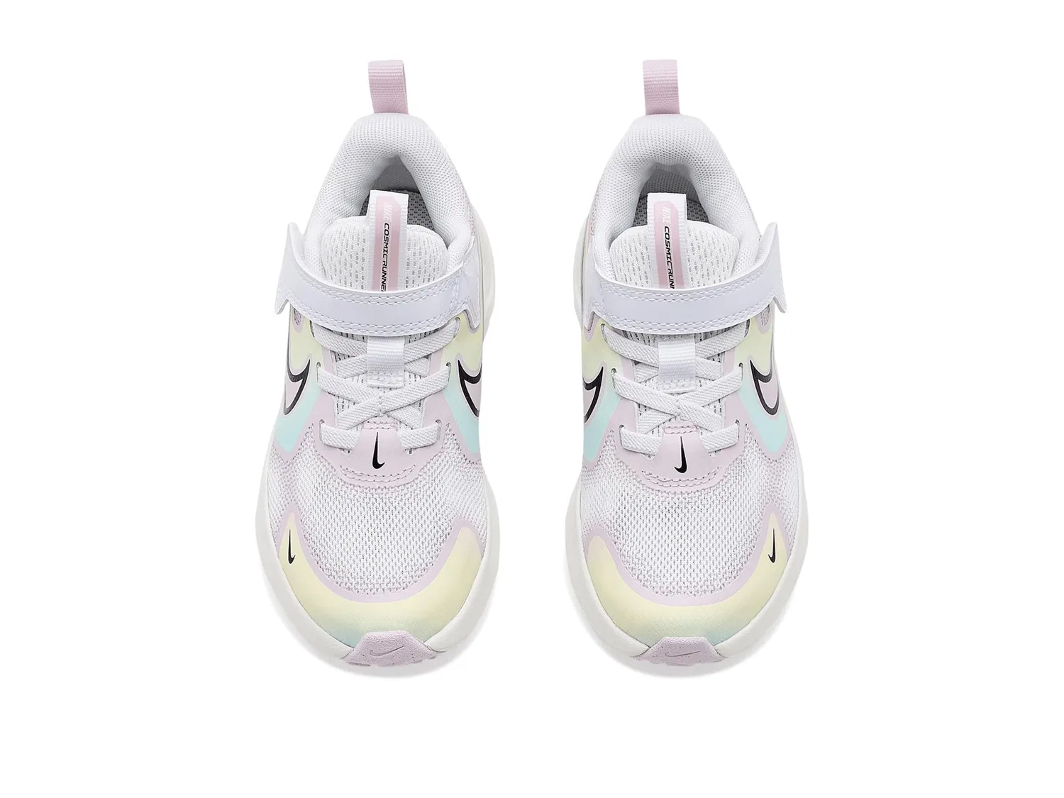 Кроссовки Cosmic Runner SE 2 (для маленьких детей) Nike Kids, White/Black/Bleached Lilac/Sail — фото 3