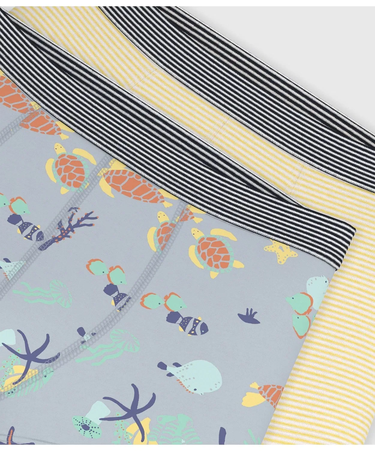 Детские трусы-боксеры с принтом, комплект из 2 штук PETIT BATEAU, Multicolor — фото 3