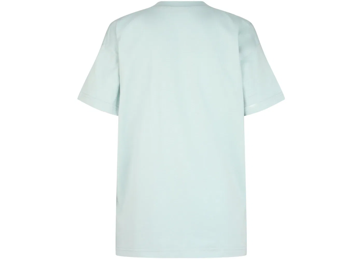 Женская футболка с принтом Balenciaga BB Paris Icon T-shirt, Aqua Green — фото 2