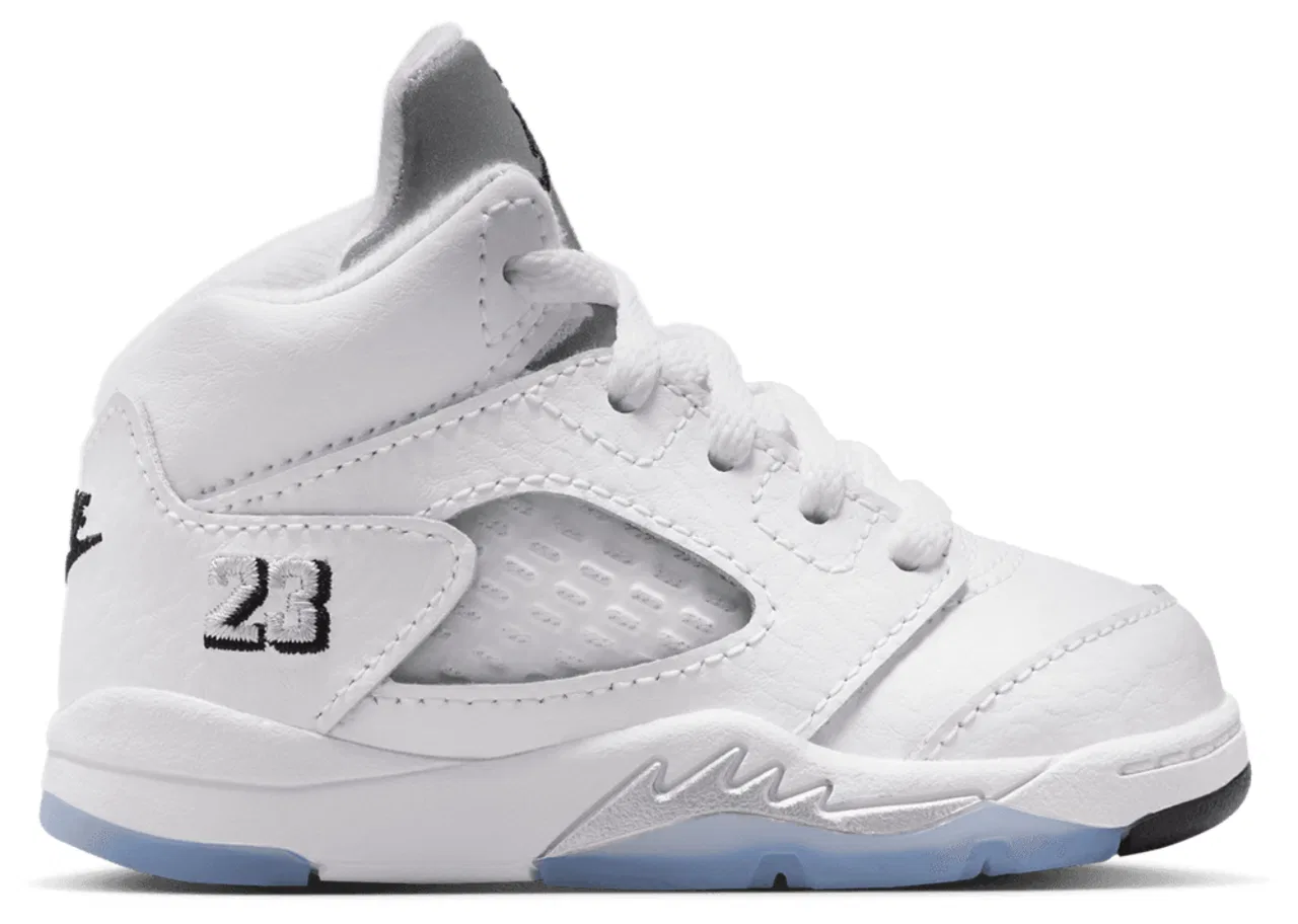 Кроссовки для малышей-мальчиков Retro OG Jordan, цвет Black/Silver/White