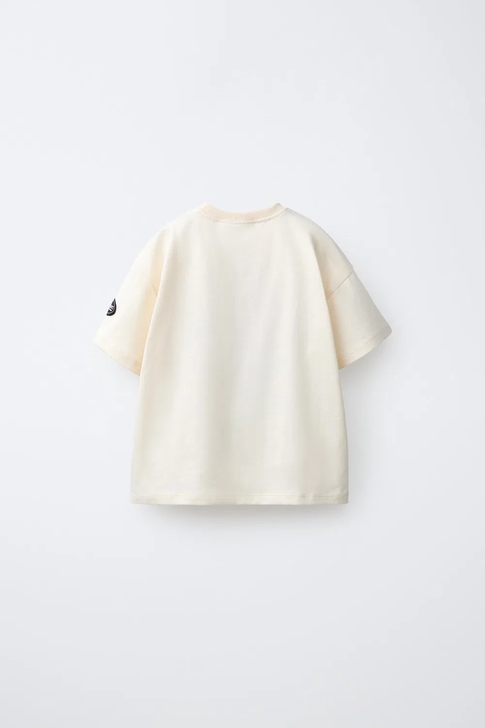 Футболка с фруктовым принтом ZARA, Oyster-White — фото 2
