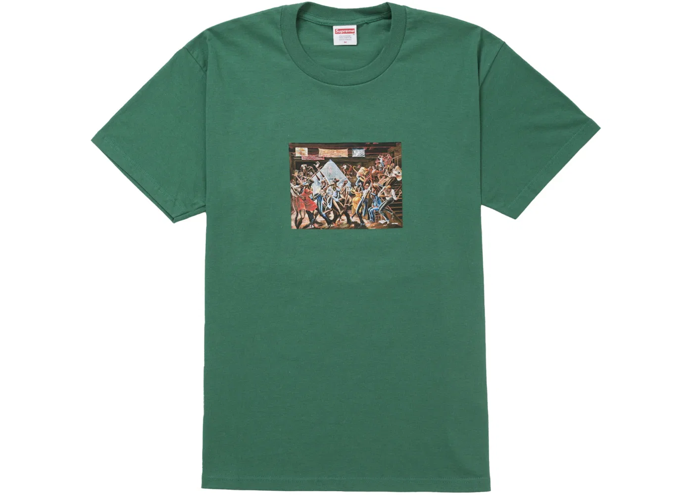 Мужская футболка Supreme Ernie Barnes Tee, Pine