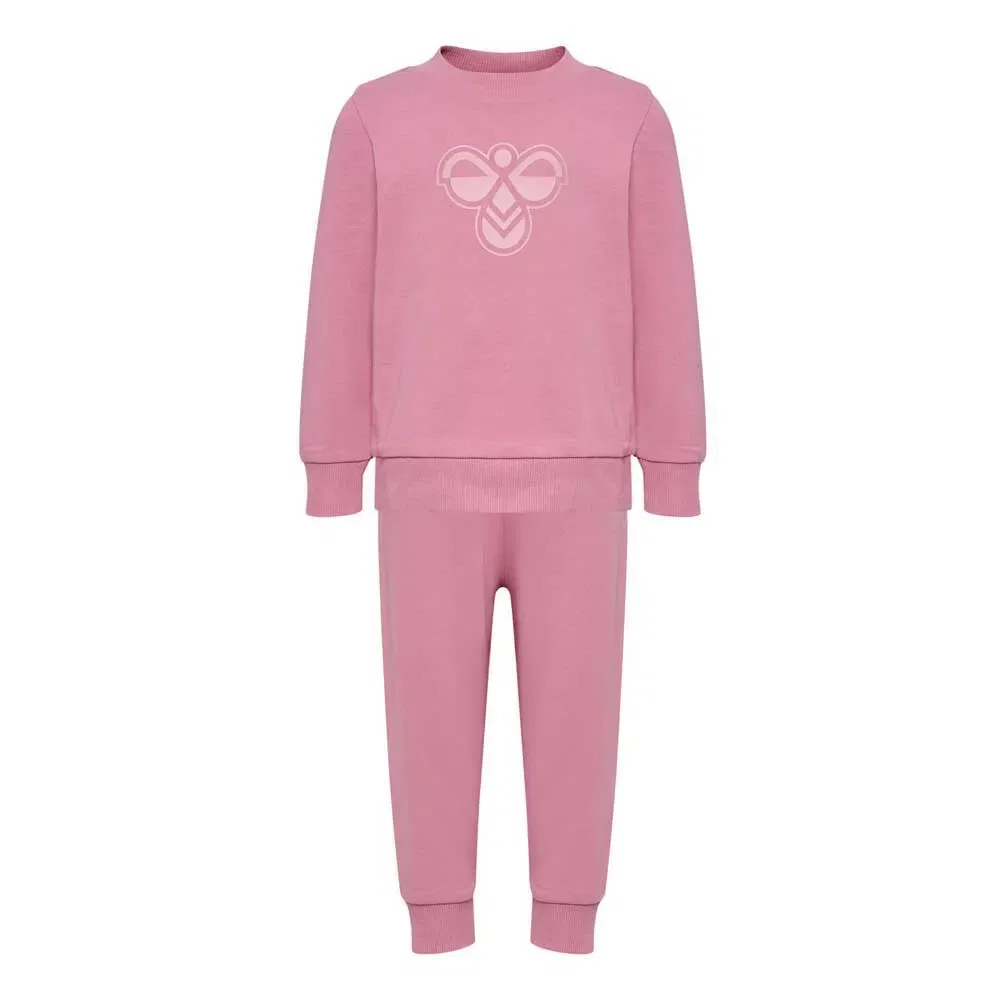 Детский спортивный костюм из органического хлопка Mini Bee Hummel, Pink