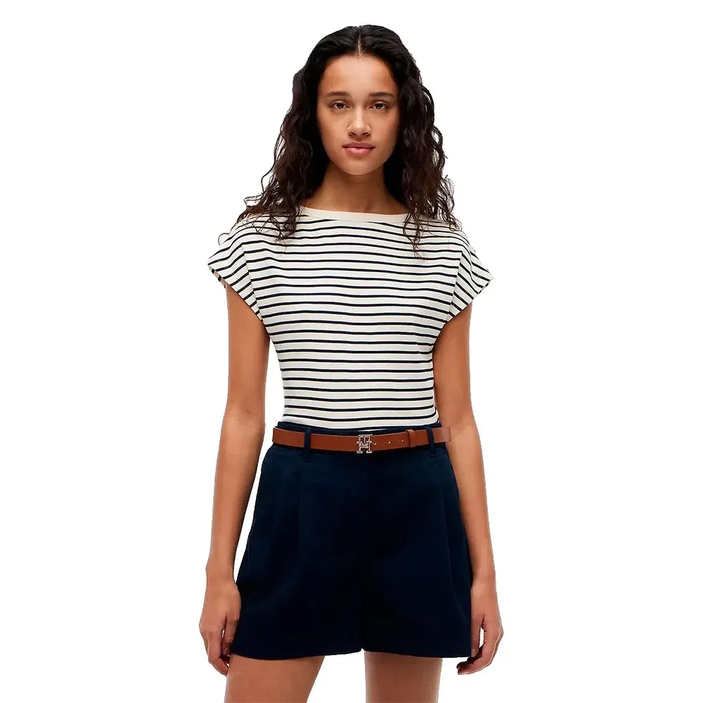 Женская футболка с длинным рукавом Tommy hilfiger, White