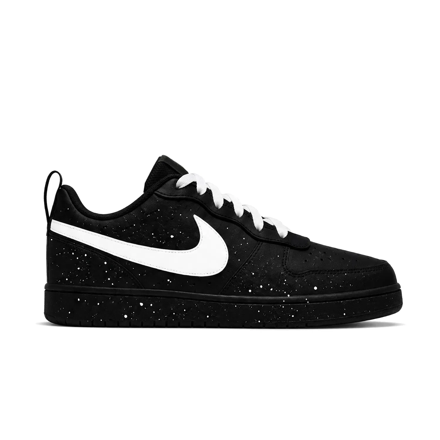 Детские кеды-скейтбординг Nike Court Borough 2 Low Top, Черный — фото 3