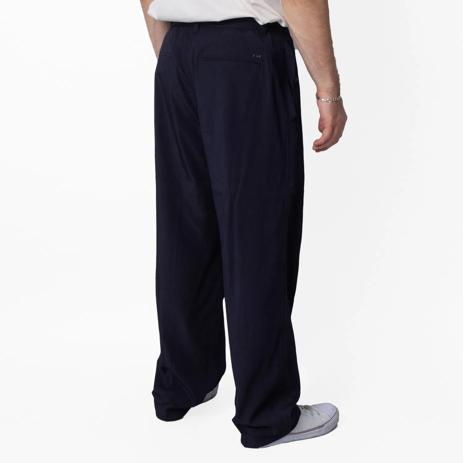Брюки с эластичным поясом Elasticated Waist Trouser Emporio Armani, Iconico 0920 Blu Navy Ea — фото 4