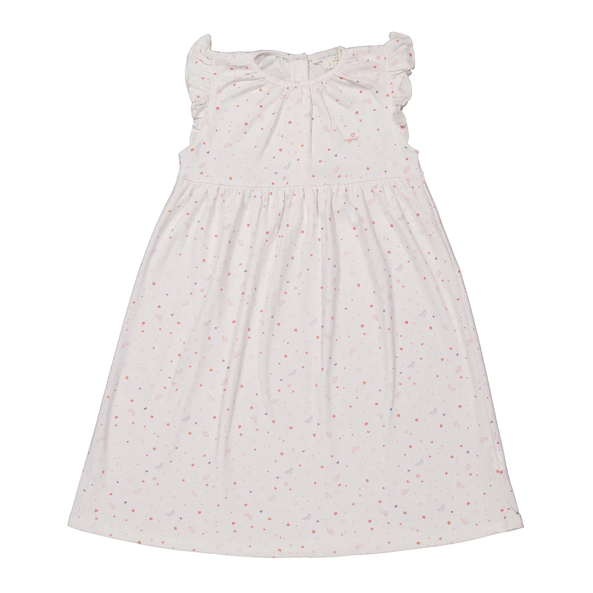 Ночная рубашка из пима-хлопка Kids Pima Cotton Nightdress Marie Chantal, Pink Print