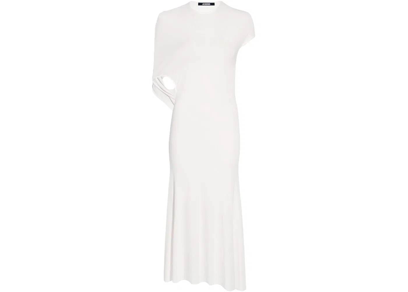 Женское платье с открытыми плечами Robe Salerno Jacquemus, White