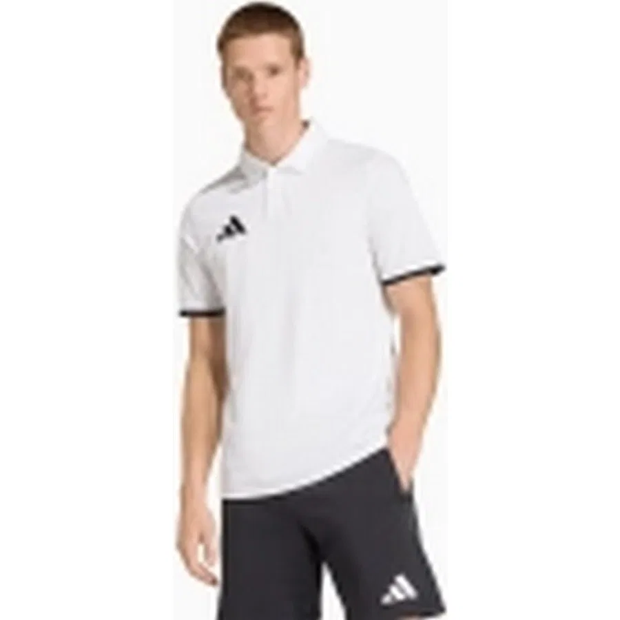 Мужская футболка-поло с коротким рукавом adidas, Белый