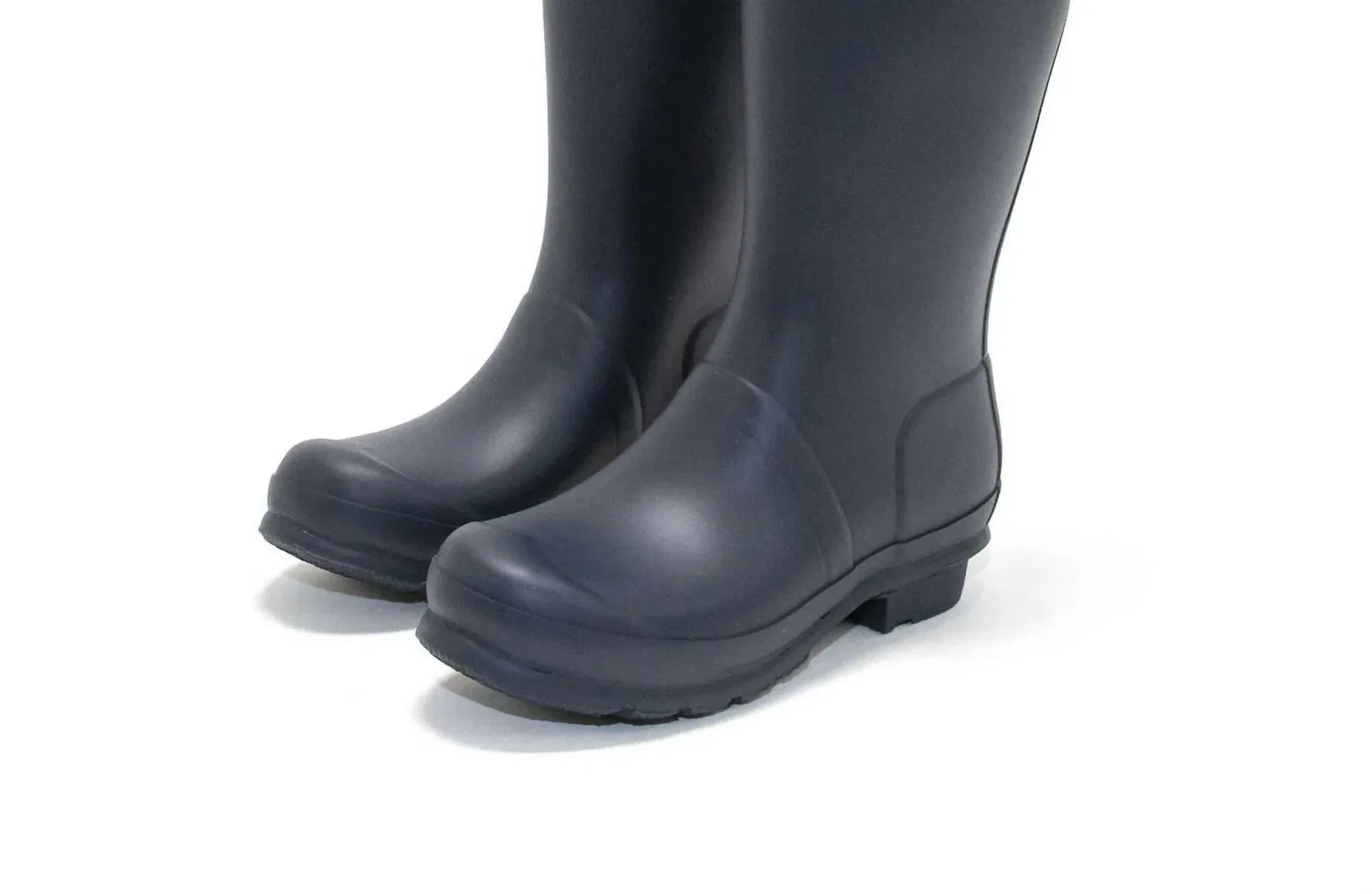 Детские резиновые сапоги для девочек непромокаемые Original Rain Boot Hunter, темно-синий