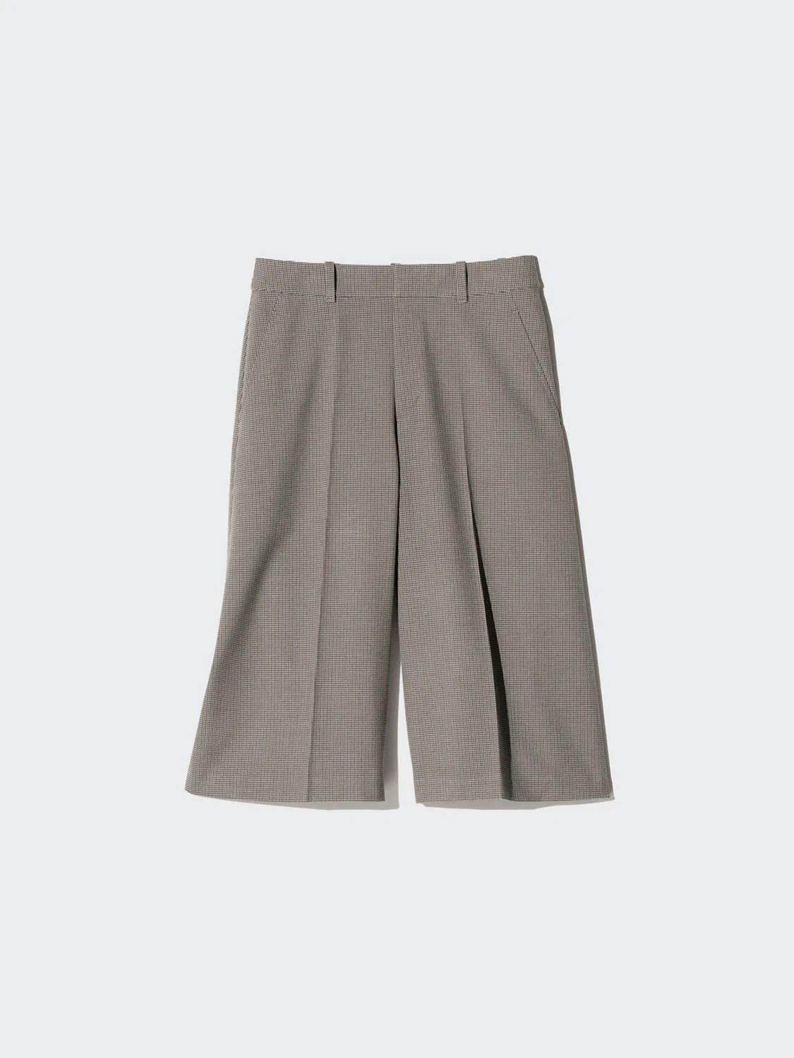 Юбка-брюки эластичные Uniqlo, светло-коричневый — фото 4