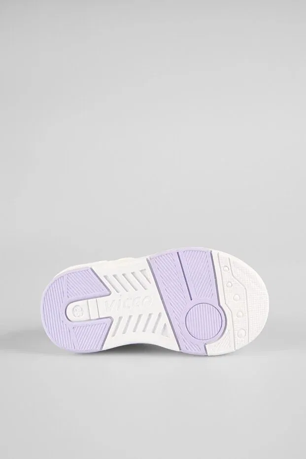 Детские ортопедические ботинки для девочек с принтом Nita Vicco, White Pink — фото 4