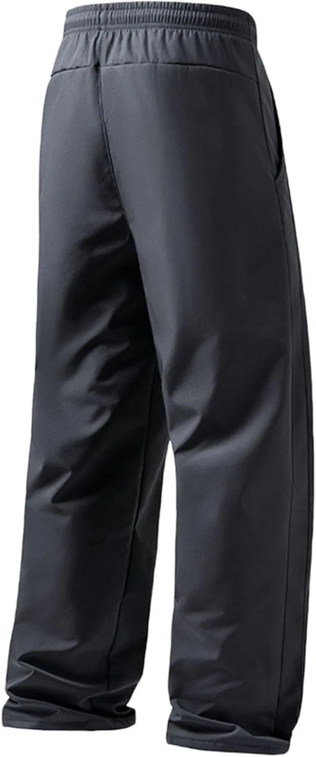 Мужские утеплённые штаны на флисе с молнией, модель Tall Straight Leg — фото 2