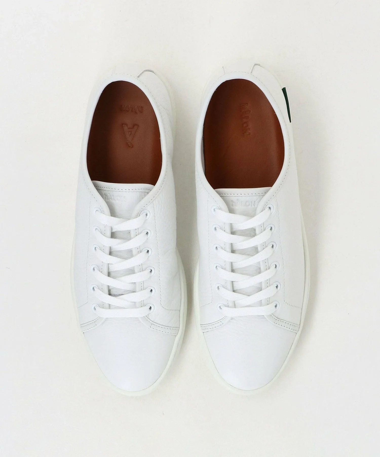 Мягкие оксфордские кроссовки United Arrows, WHITE — фото 2