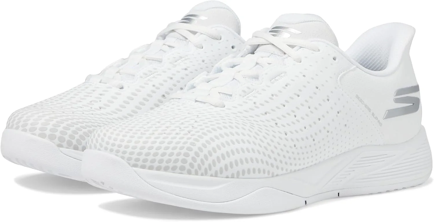 

Мужские кроссовки Skechers Viper Court Reload с легким надеванием без рук, белый