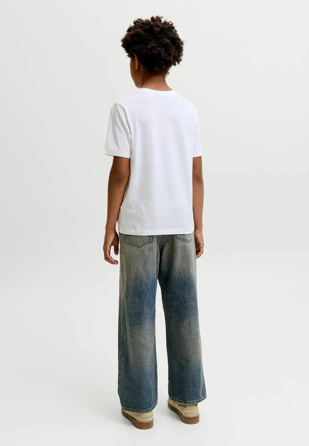 Набор из 3 футболок для подростков - футболки с принтом Jack & Jones Junior, Black — фото 3
