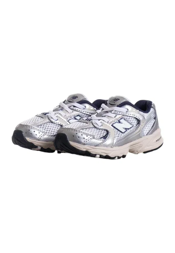 Кроссовки Leather and Textile 530 New Balance white — фото 2