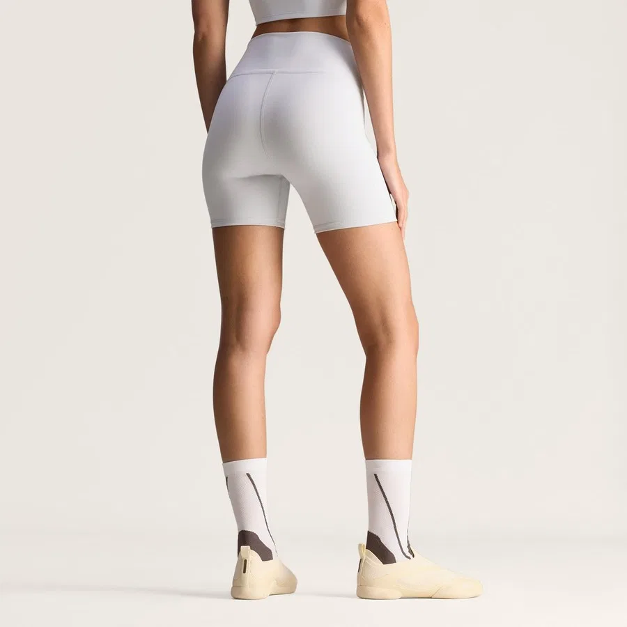 Женские спортивные леггинсы с длиной 3/4, модель by Stella McCartney, adidas, Серый — фото 3