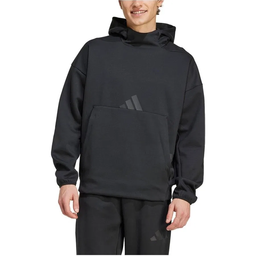 Худи с капюшоном Sportswear Z.N.E. adidas, Черный — фото 4
