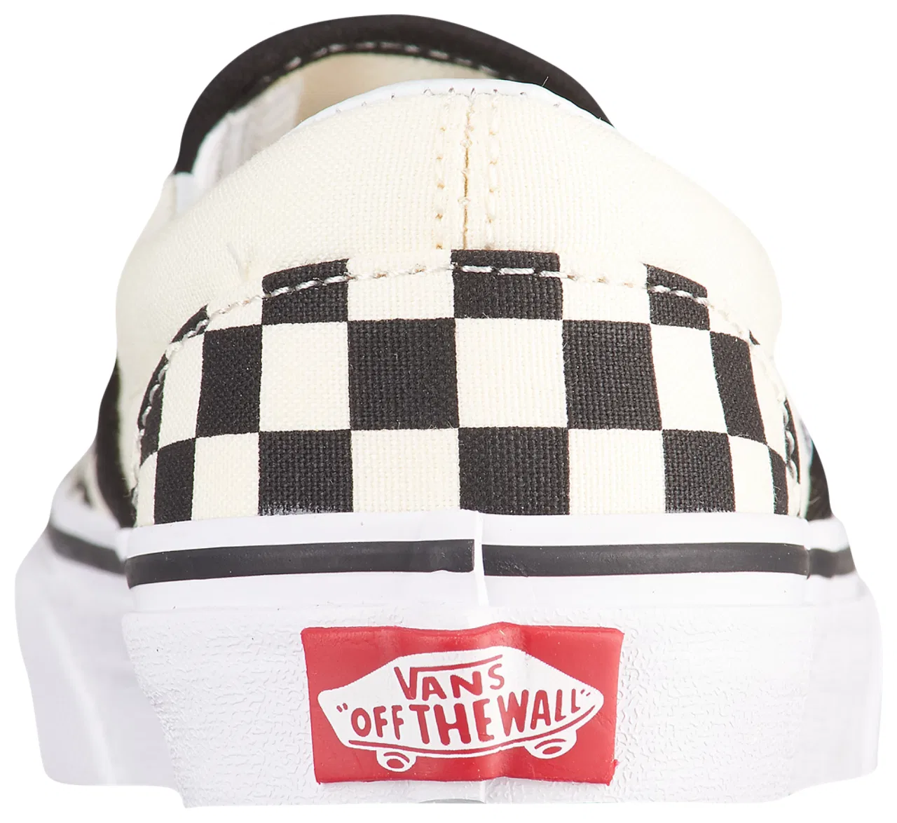 Кеды для мальчиков Classic Slip-On Vans, цвет True White/Black — фото 4