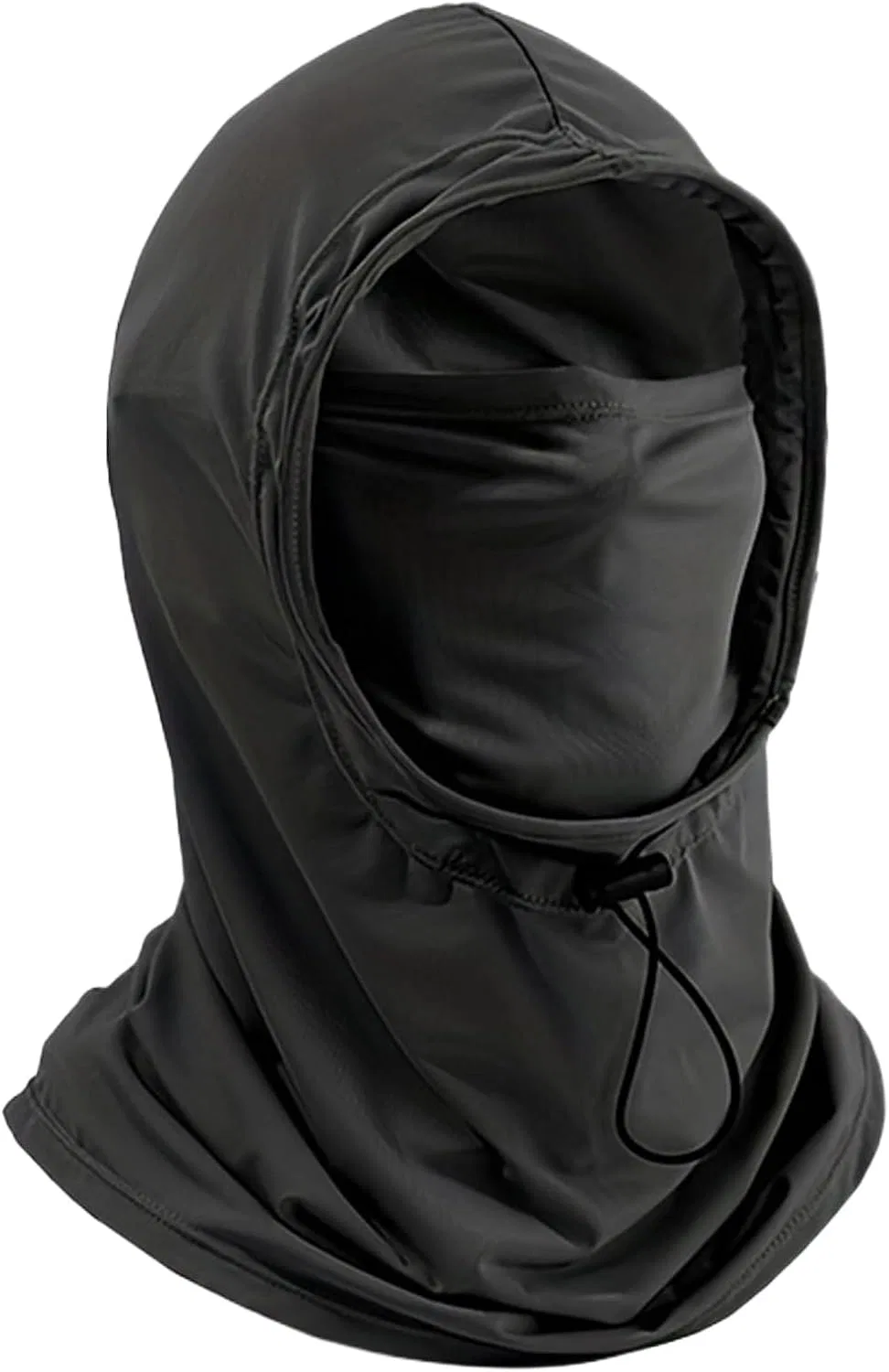 Маска для лица солнцезащитная Ice Silk UPF 50+, Rrlihjgu, 40 x 46 см, Black