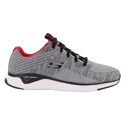 Детские полуботинки с шнуровкой Solar Fuse Skechers, Grau