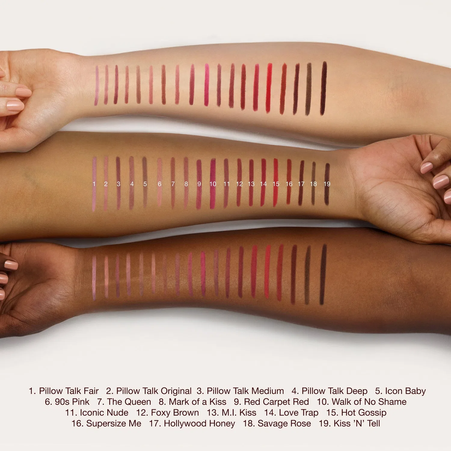 Карандаш для губ Lip Cheat 1,2 г, модель 90's Pink, Charlotte Tilbury — фото 4