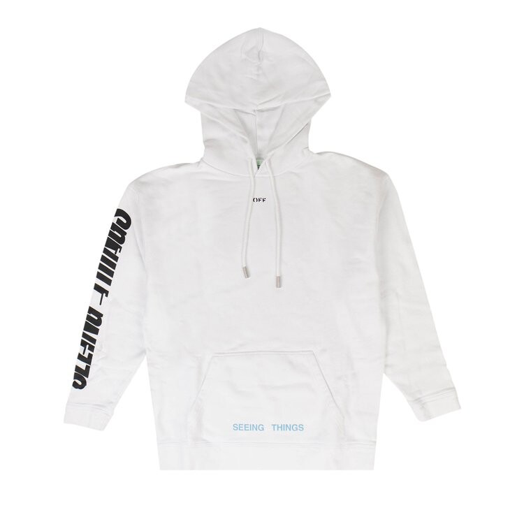 

Толстовка Off-White Photocopy Hooded Sweatshirt 'White', белый