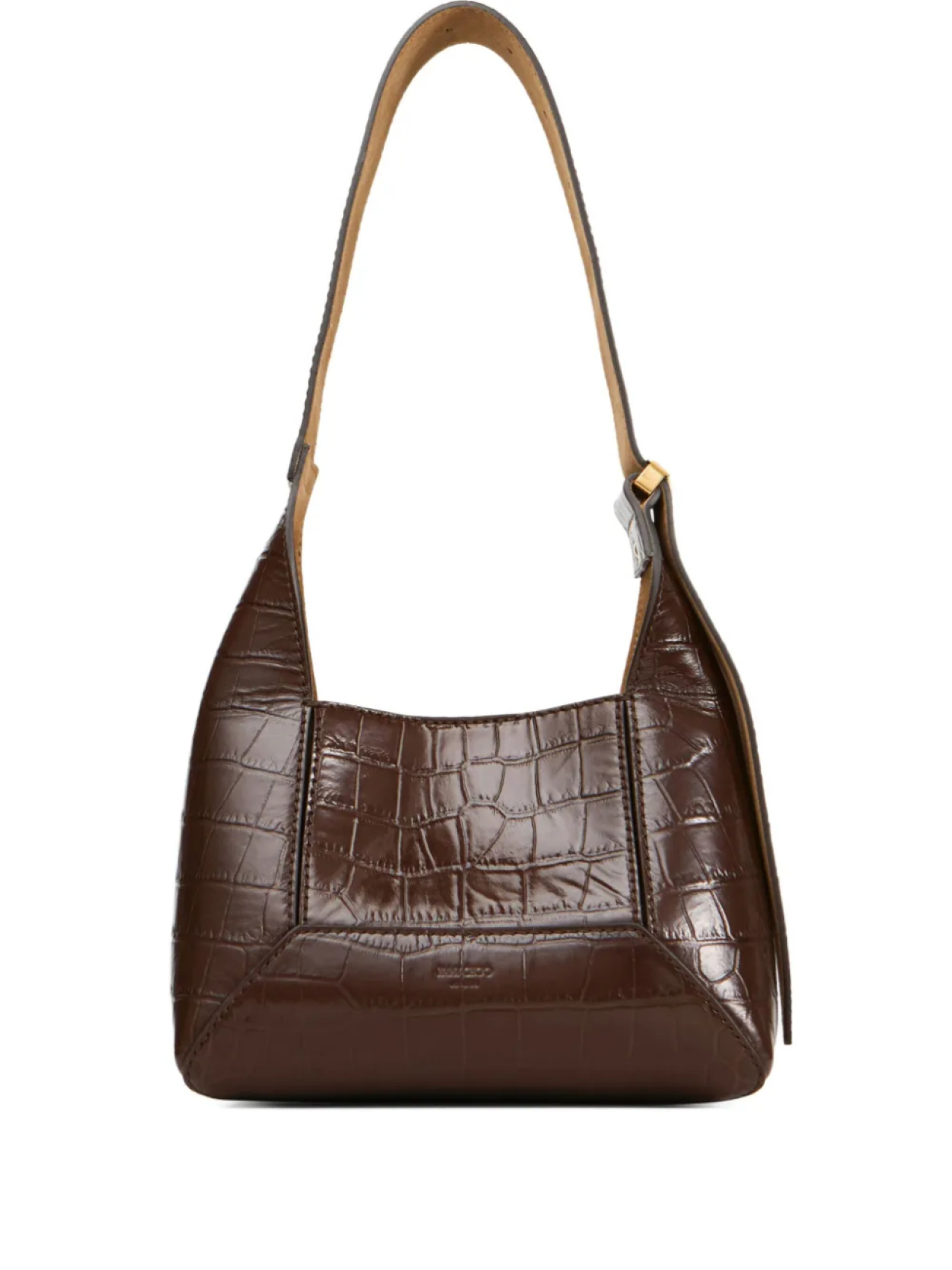 

Сумка на плечо Jimmy Choo Diamond Hobo S, коричневый