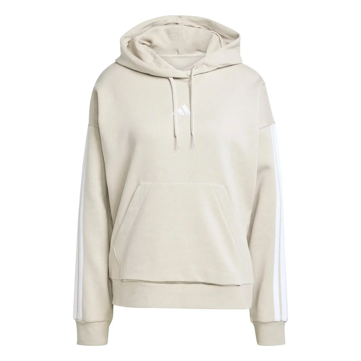 Женская спортивная куртка с принтом adidas Essentials 3-Stripes, Beige Weiss
