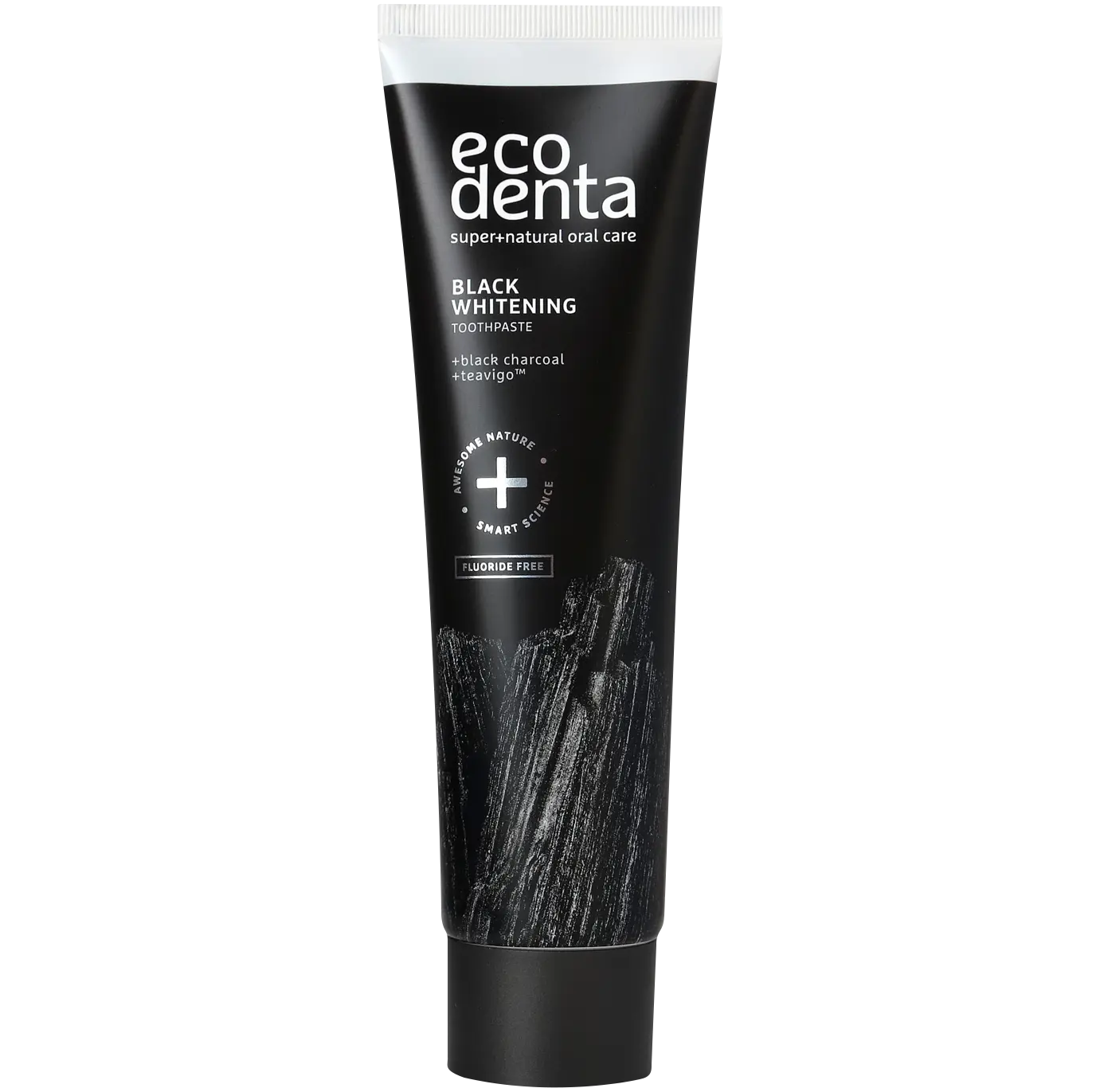 Ecodenta Black Whitening отбеливающая зубная паста с черным углем, 100 мл — фото 2