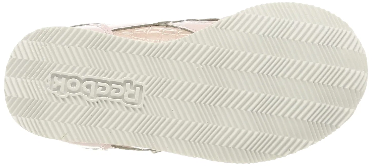 Детские кроссовки для девочек с закрытым носком Royal Cl Jog 3.0 1v Reebok, Porcelain Pink Porcelain Pink Glow — фото 4
