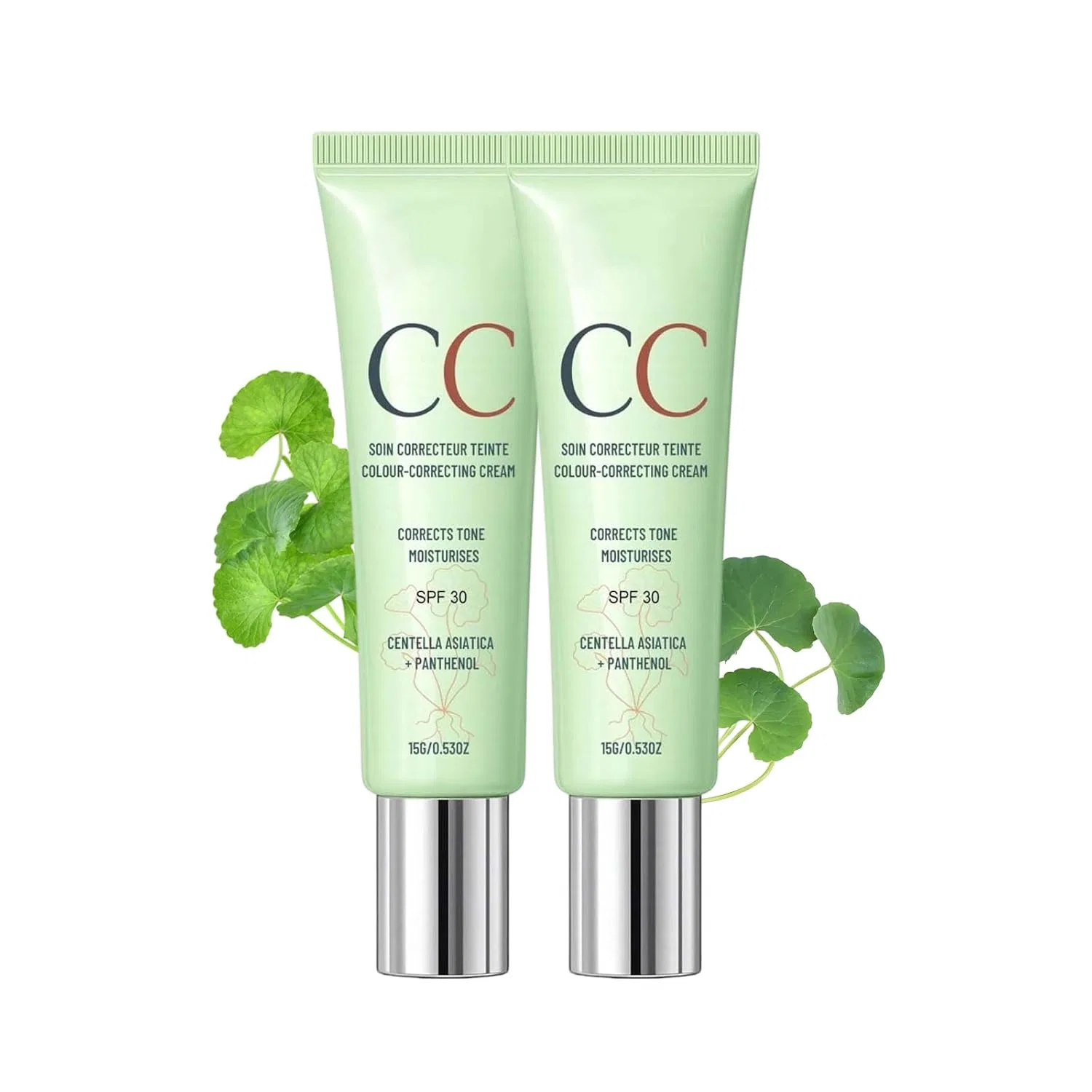 CC Cream Color Correcting, центелла азиатская, набор 2 шт, крем Generisch