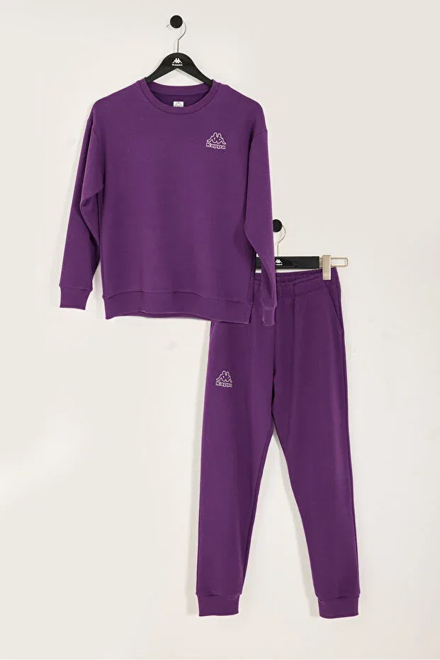 Детский спортивный костюм для девочек с принтом Licensed Kappa, Purple — фото 2