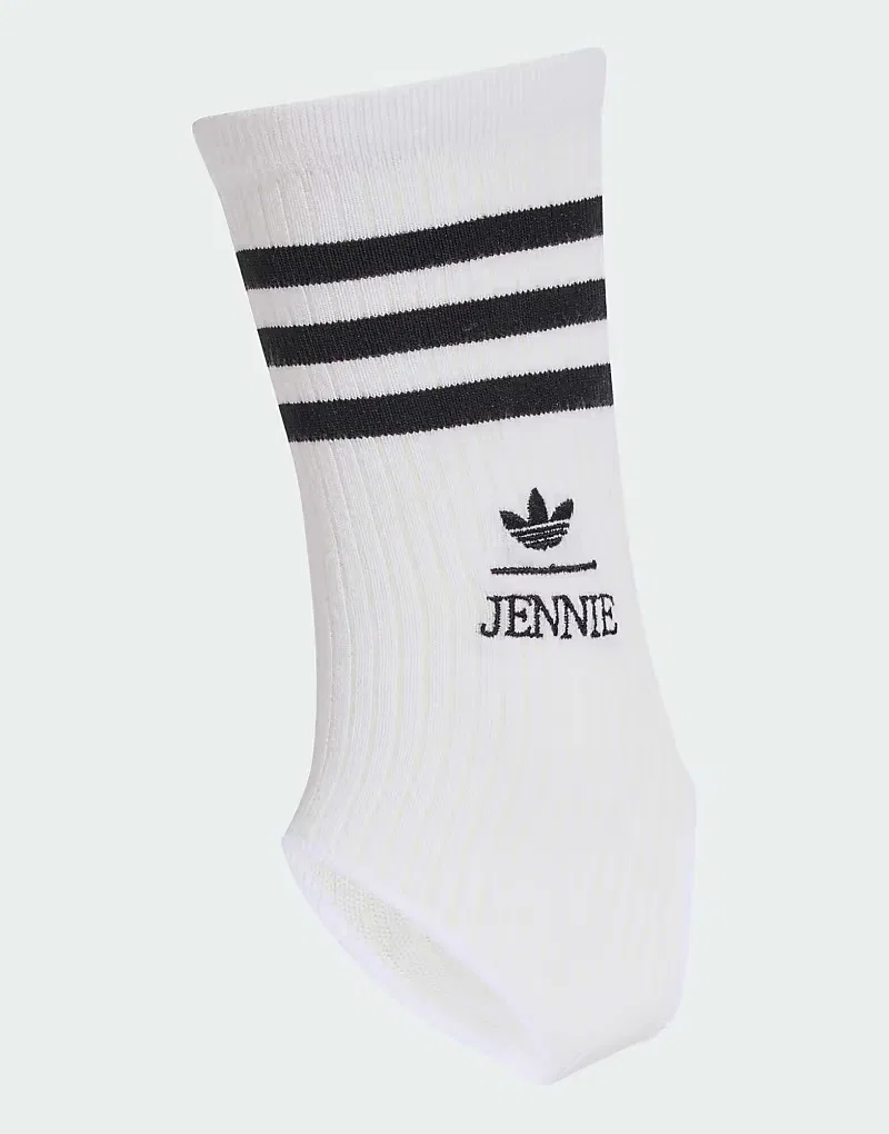Носки с вырезом Adiluna Season 2 x Jennie 1 пара Adidas Originals, белый