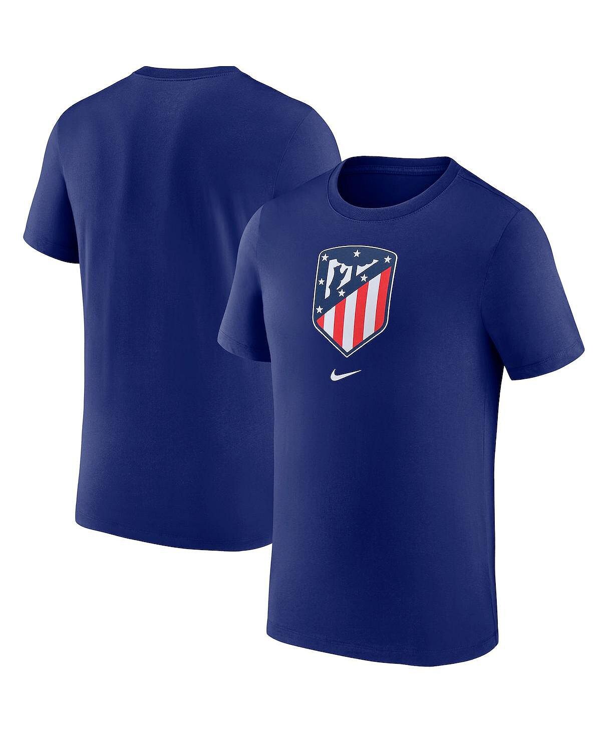 

Мужская темно-синяя футболка с гербом atletico de madrid Nike, синий
