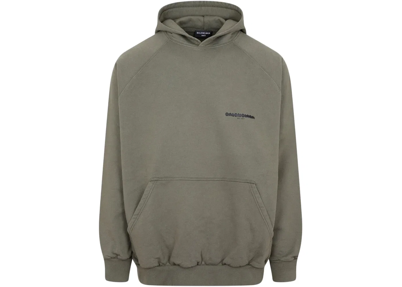 Мужской худи оверсайз Balenciaga Strike 1917, Khaki